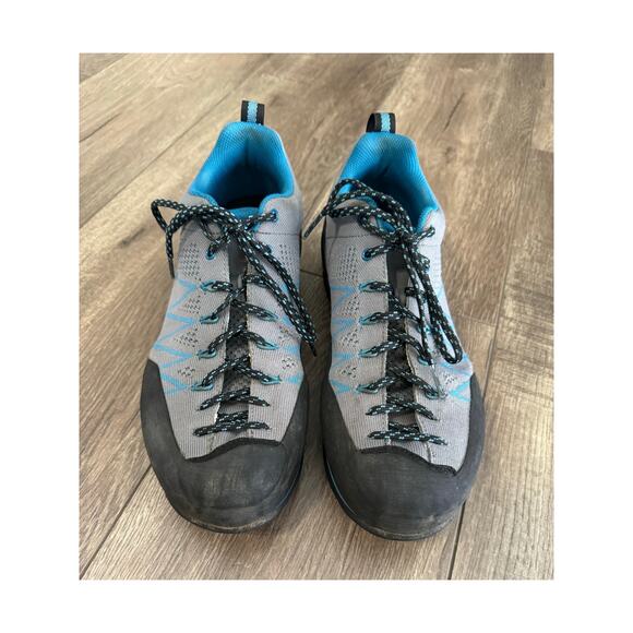 Scarpa Mens Crux Air Smoke Lake Blue Hiking‎ Shoes Size 8